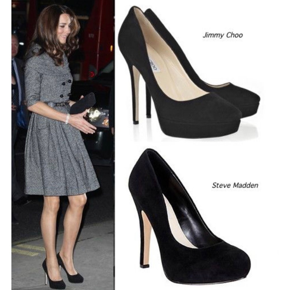 Steve Madden Traisie Black Pump